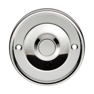 Carlisle Brass AQ30CP Round Bell Push (LEAD TIME: 2-3 DAYS)