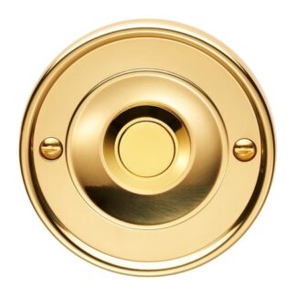 Carlisle Brass AQ30 Round Bell Push (LEAD TIME: 2-3 DAYS)
