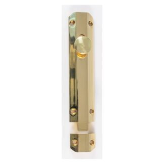 Carlisle Brass AQ82 Surface Bolt 152mm (LEAD TIME: 2-3 DAYS)