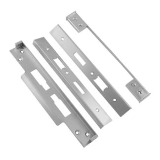 Eurospec ARDS5005SSS Rebate Set Architectural Din Locks - Satin Stainless Steel (LEAD TIME: 2-3 DAYS)