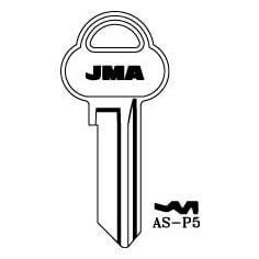 JMA AS-P5 Cylinder Key Blank