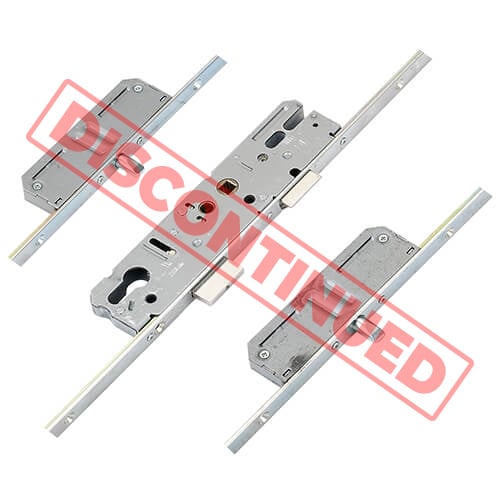 KFV Latch Deadbolt 2 Pin Bolts Lift Lever Multipoint Door Lock (top pin to spindle = 730mm)