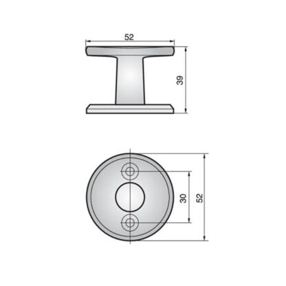 Assa 496 Dead Knob - Image 2