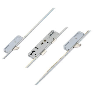 KFV Latch Deadbolt 2 Hooks Lift Lever Multipoint Door Lock (top hook to spindle = 375mm)