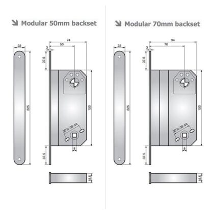ASSA 876 Modular Emergency Nightlatch - Image 10