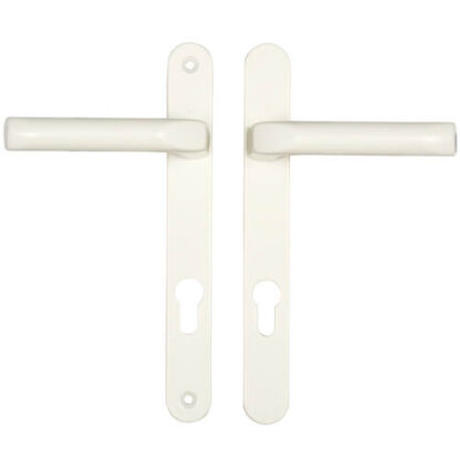 Hoppe Tokyo Lever Lever UPVC Multipoint Door Handles -  92mm PZ Unsprung 203mm Screw Centres - Image 3
