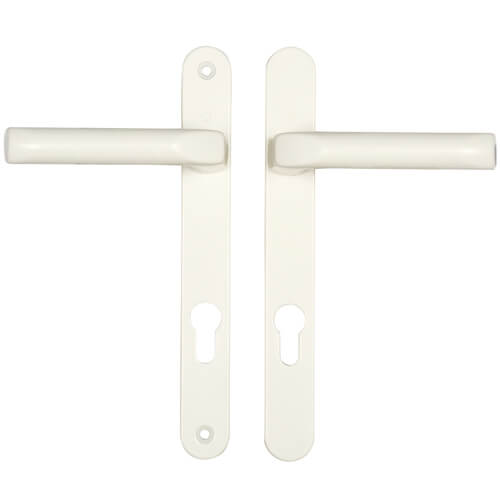 Hoppe Tokyo Lever Lever UPVC Multipoint Door Handles -  92mm PZ Unsprung 203mm Screw Centres - Image 3