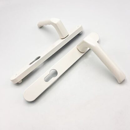 Hoppe Tokyo Lever Lever UPVC Multipoint Door Handles -  92mm PZ Unsprung 203mm Screw Centres - Image 5