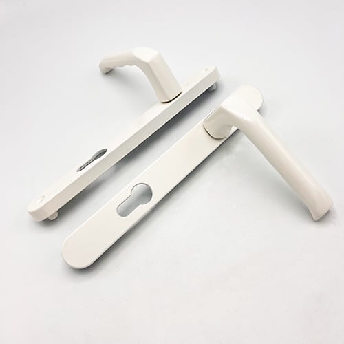 Hoppe Tokyo Lever Lever UPVC Multipoint Door Handles -  92mm PZ Unsprung 203mm Screw Centres - Image 5
