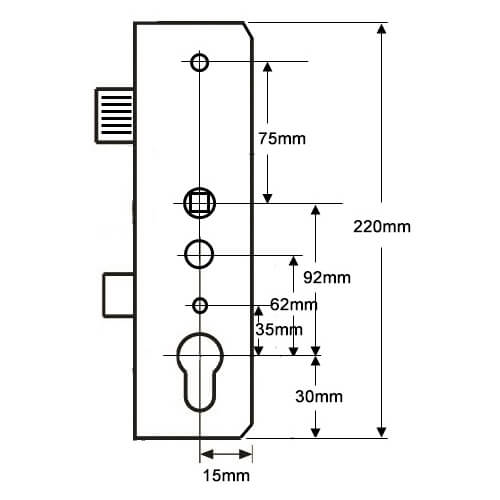 Avantis Genuine Multipoint Gearbox - Lift Lever or Double Spindle - Image 2