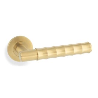 Alexander & Wilks AW225SBPVD Spitfire Bamboo Lever On Rose (LEAD TIME: 2-3 DAYS)
