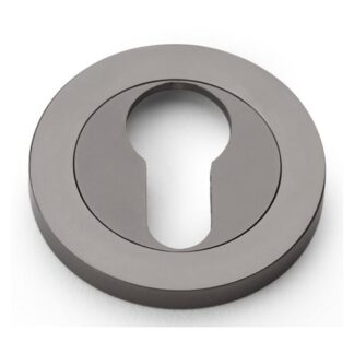 Alexander & Wilks AW390DBZ Concealed Fix Escutcheon Euro Profile - Dark Bronze (LEAD TIME: 2-3 DAYS)