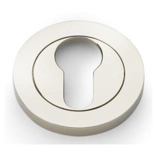 Alexander & Wilks AW390PNPVD Concealed Fix Escutcheon Euro Profile - Polished Nickel PVD (LEAD TIME: 2-3 DAYS)