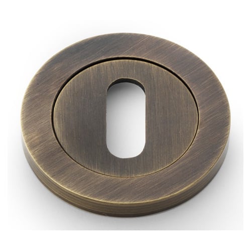 Alexander & Wilks AW391AB Concealed Fix Escutcheon Standard Profile - Antique Brass (LEAD TIME: 2-3 DAYS)