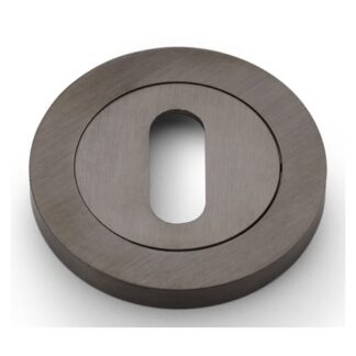 Alexander & Wilks AW391DBZPVD Concealed Fix Escutcheon Standard Profile - Dark Bronze PVD (LEAD TIME: 2-3 DAYS)