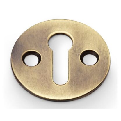 Alexander & Wilks AW399ABZ Victorian Standard Profile Escutcheon - Antique Brass Bronze (LEAD TIME: 2-3 DAYS)