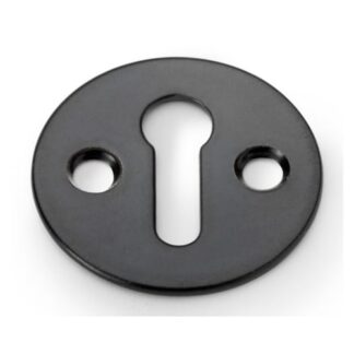 Alexander & Wilks AW399BLK Victorian Standard Profile Escutcheon Black Powder Coat (LEAD TIME: 2-3 DAYS)