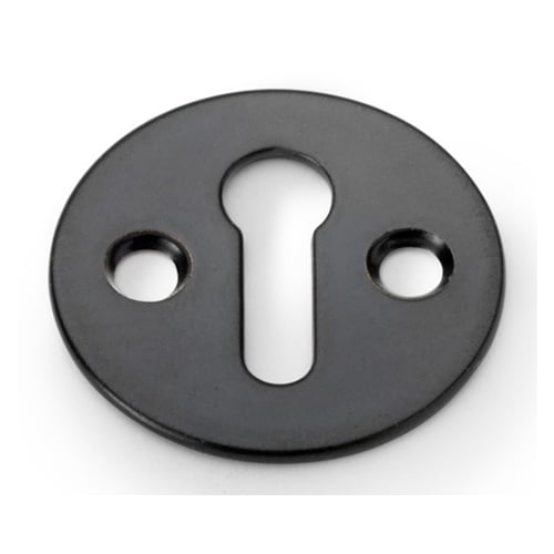 Alexander & Wilks AW399BLK Victorian Standard Profile Escutcheon Black Powder Coat (LEAD TIME: 2-3 DAYS)