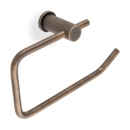 Alexander & Wilks AW450AB Brunel Diamond Knurled Toilet Roll Holder (LEAD TIME: 2-3 DAYS)