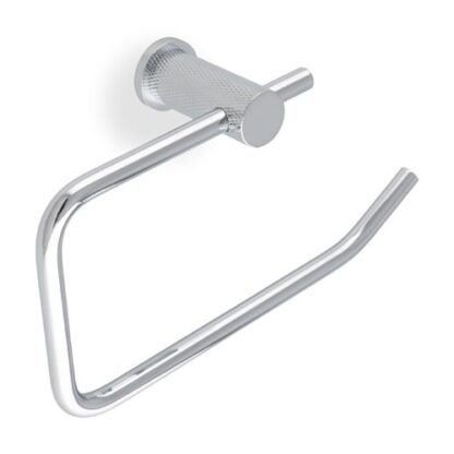 Alexander & Wilks AW450PC Brunel Diamond Knurled Toilet Roll Holder (LEAD TIME: 2-3 DAYS)