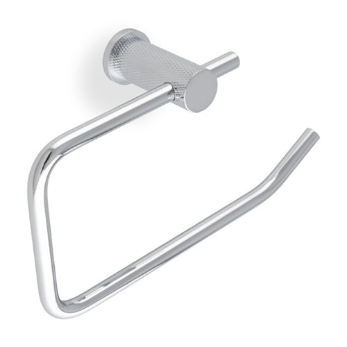 Alexander & Wilks AW450PC Brunel Diamond Knurled Toilet Roll Holder (LEAD TIME: 2-3 DAYS)