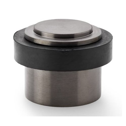 Alexander & Wilks AW603DBZPVD Plain Floor Mounted Door Stop - Dark Bronze PVD (LEAD TIME: 2-3 DAYS)