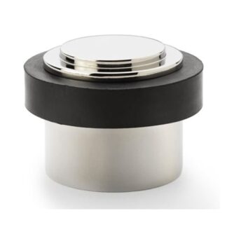 Alexander & Wilks AW603PNPVD Plain Floor Mounted Door Stop - Polished Nickel PVD (LEAD TIME: 2-3 DAYS)