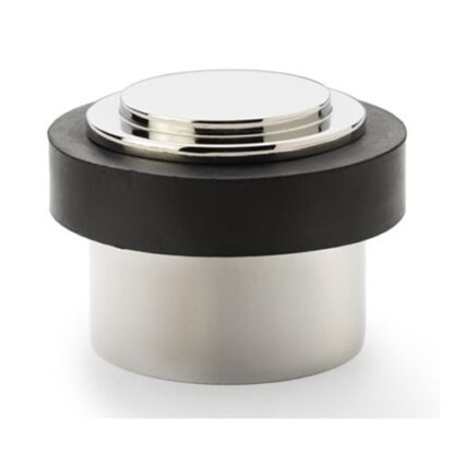 Alexander & Wilks AW603PNPVD Plain Floor Mounted Door Stop - Polished Nickel PVD (LEAD TIME: 2-3 DAYS)