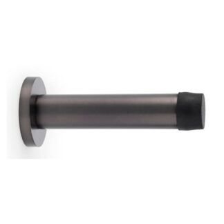 Alexander & Wilks AW616DBZ Cylinder Projection Door Stop On Rose - Dark Bronze (LEAD TIME: 2-3 DAYS)