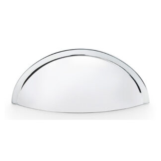 Alexander & Wilks AW909PC Quieslade Cup Handle - Polished Chrome (LEAD TIME: 2-3 DAYS)
