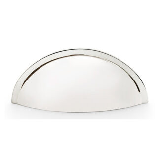 Alexander & Wilks AW909PN Quieslade Cup Handle - Polished Nickel (LEAD TIME: 2-3 DAYS)