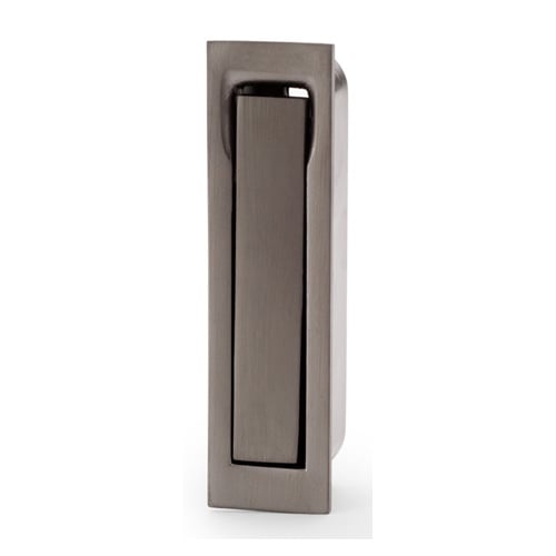 Alexander & Wilks AW990DBZPVD Square Sliding Door Edge Pull - Dark Bronze PVD (LEAD TIME: 2-3 DAYS)