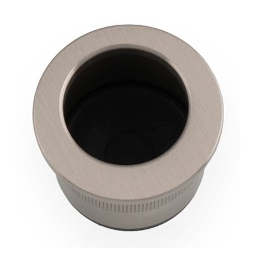 Alexander & Wilks AW992SN Round Sliding Door Finger Edge Pull (LEAD TIME: 2-3 DAYS)