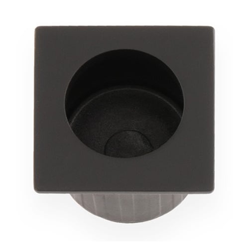 Alexander & Wilks AW993DBZPVD Sliding Door Finger Edge Pull Square - Dark Bronze PVD (LEAD TIME: 2-3 DAYS)