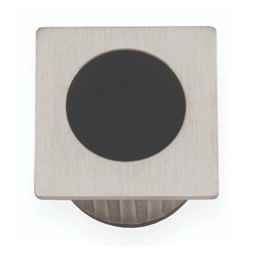 Alexander & Wilks AW993SN Sliding Door Finger Edge Pull Square - Satin Nickel (LEAD TIME: 2-3 DAYS)