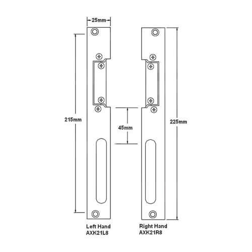 UPVC MPL Mortice Electric Release 12v - Fail Secure - Image 4
