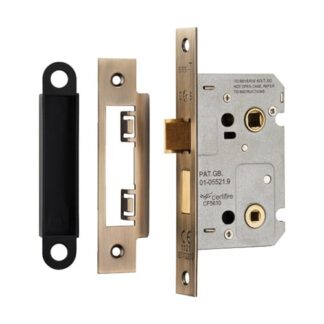Eurospec BAE5025AB Easi-T Residential Bathroom Lock 65mm (LEAD TIME: 2-3 DAYS)