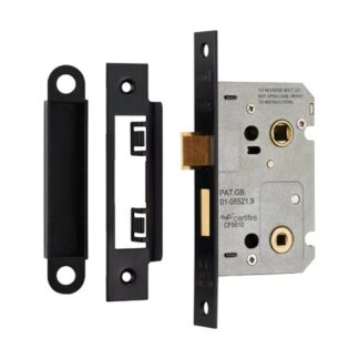 Eurospec BAE5025MB Easi-T Residential Bathroom Lock 65mm (LEAD TIME: 2-3 DAYS)