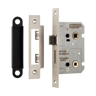 Eurospec BAE5025SN Easi-T Residential Bathroom Lock 65mm (LEAD TIME: 2-3 DAYS)