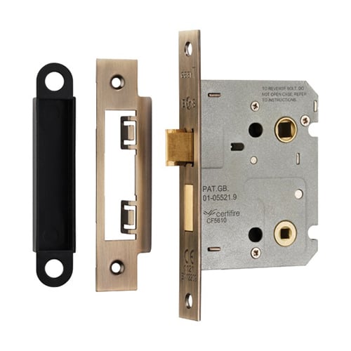 Eurospec BAE5030AB Easi-T Residential Bathroom Lock 78mm (LEAD TIME: 2-3 DAYS)
