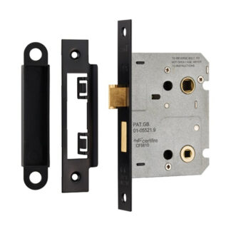 Eurospec BAE5030MB Easi-T Residential Bathroom Lock 78mm (LEAD TIME: 2-3 DAYS)