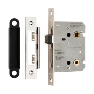 Eurospec BAE5030NP Easi-T Residential Bathroom Lock 78mm (LEAD TIME: 2-3 DAYS)