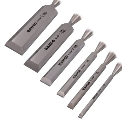 Bahco Bevel Edge Chisel Set of 6 - Image 3