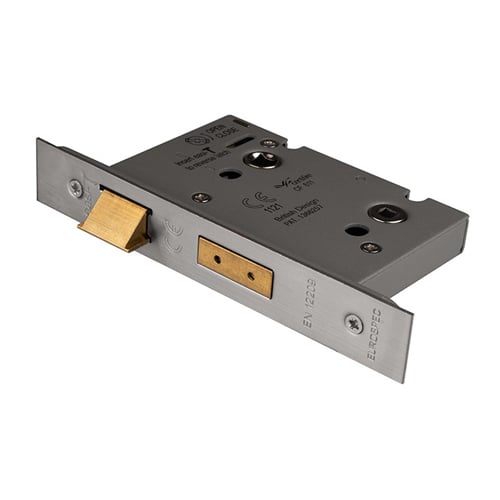 Eurospec BAS5030SSS Bathroom Lock 76mm (LEAD TIME: 2-3 DAYS)