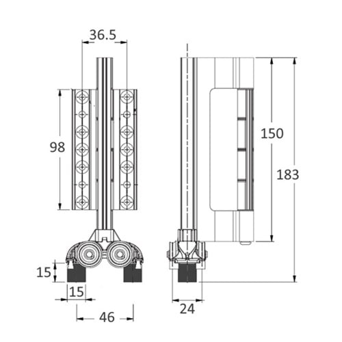 Caldwell Bottom Roller - Image 4