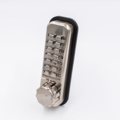 Borg 2501 Outdoor Digital Lock with Holdback in Stainless Steel - Image 2