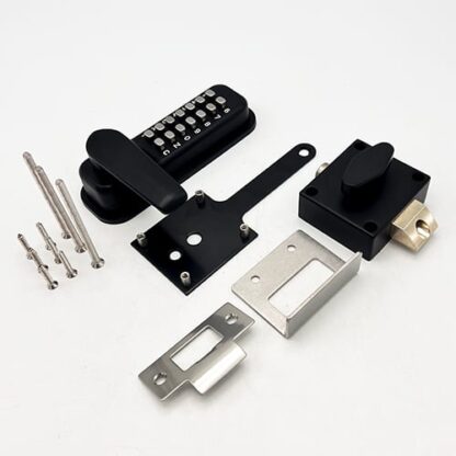 Borg 4409 Digi Rim Slam Latch BK - Image 2