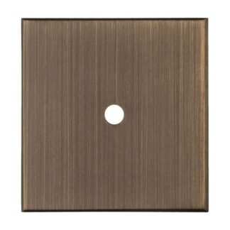 Carlisle Brass BP40AB Square Cupboard Knob Backplate (LEAD TIME: 2-3 DAYS)