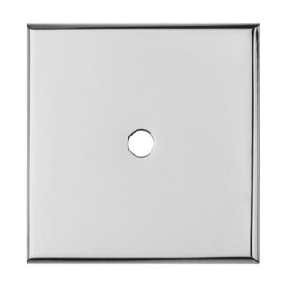 Carlisle Brass BP40CP Square Cupboard Knob Backplate (LEAD TIME: 2-3 DAYS)
