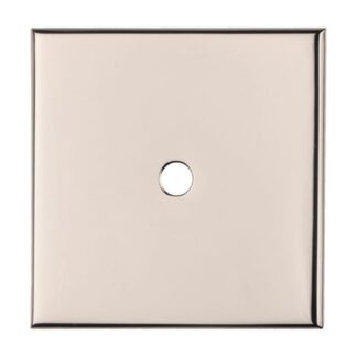 Carlisle Brass BP40PN Square Cupboard Knob Backplate (LEAD TIME: 2-3 DAYS)